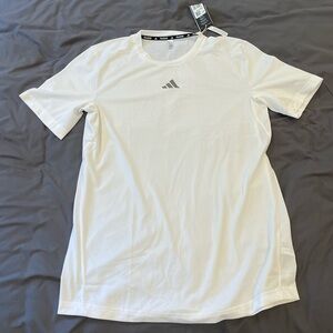 Adidas white training t-shirt